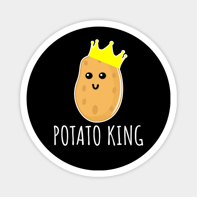 Potato King Magnet by LunaMay